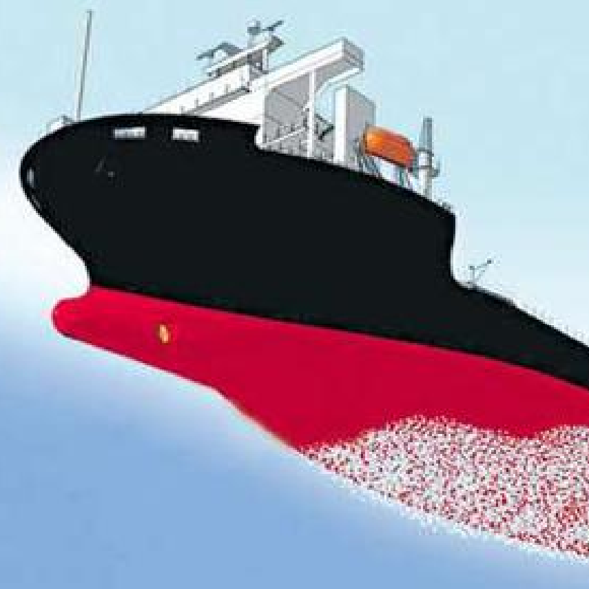 Use of cuprous oxide ship bottom anti-fouling paint